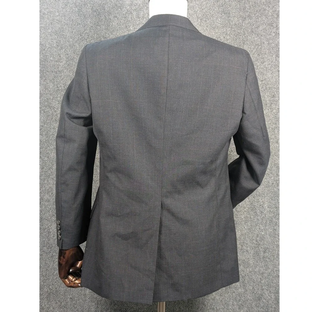 Polo University Club Ralph Lauren Blazer Mens 40R Grey Glen Check Sport Coat USA